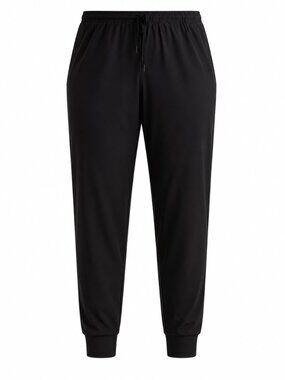 🦋 2/30 Active Zone Black Drawstring Joggers Size 1X
